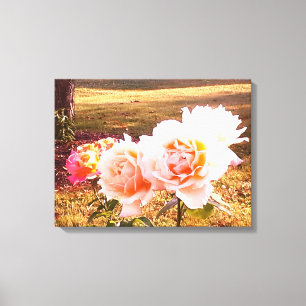 ROSES HAVE ELEGANT BEAUTY CANVAS PRINT