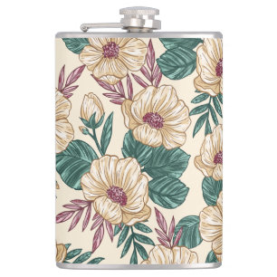 Roses Hip Flask