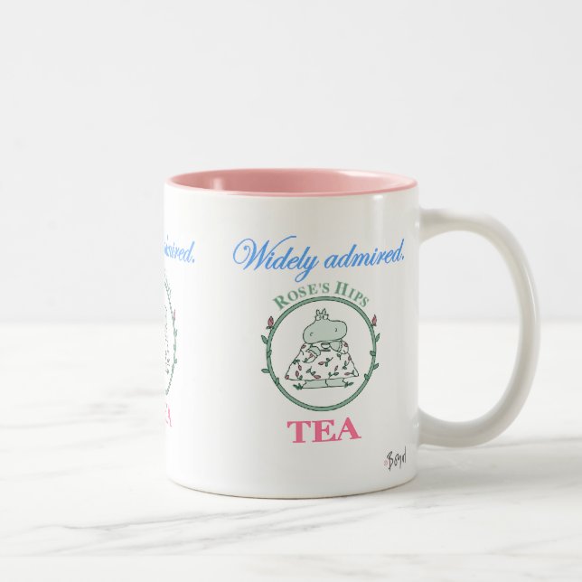 ROSE'S HIPS Boynton Two-Tone Coffee Mug (Right)