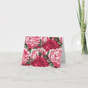 Roses Holiday Card