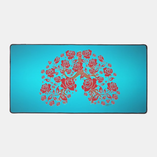 Roses & Hope Desk Mat (Front)