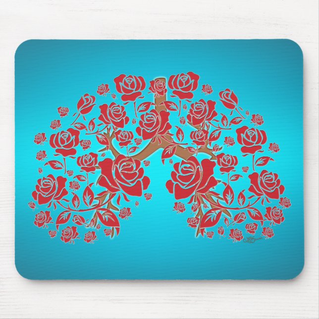 Roses & Hope Mouse Mat (Front)