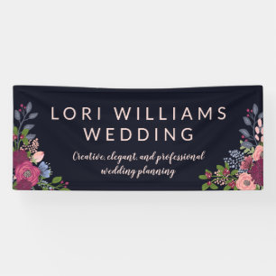 Roses & Hydrangeas - Business Name Banner