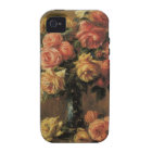 Roses in a Vase by Pierre Renoir, Vintage Fine Art