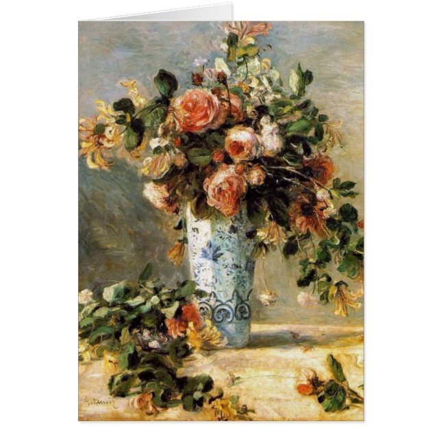 Roses in a Vase Circa 1881 (Front)