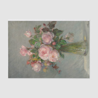 Roses in a Vase  Tissue Paper