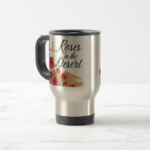 Roses in the Desert  Travel Mug