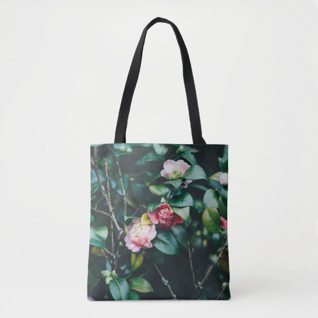 ROSES IN THE GARDEN TOTE BAG (Front)