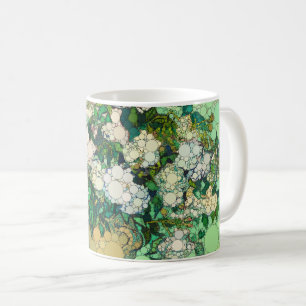 Roses, Infinity Dots by After Vincent van Gogh Coffee Mug