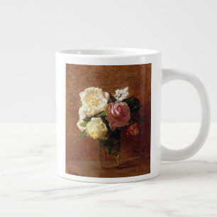 Roses Large Coffee Mug