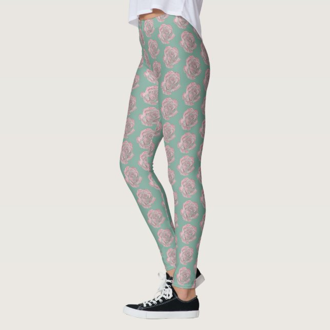 Roses Leggings (Left)