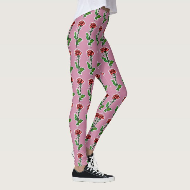 Roses Leggings (Right)
