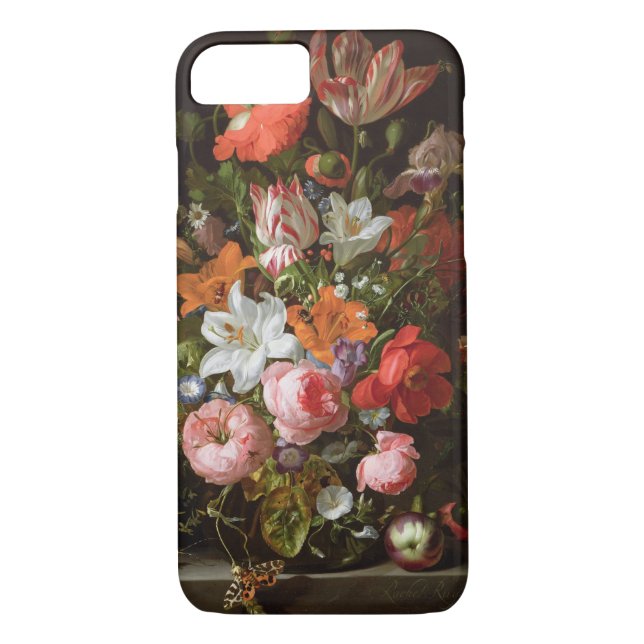 Roses, Lilies, and Tulips iPhone 7 case (Back)