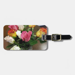 Roses Luggage Tag