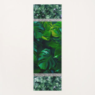  Roses Marble Glitter Yoga Mat