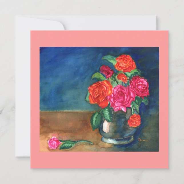 Roses Mother's Day Invitation (Front)