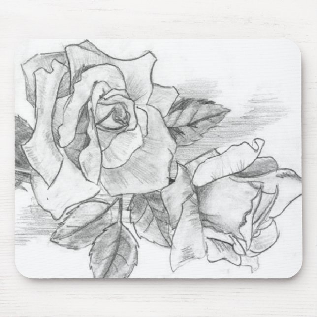 Roses Mouse Mat (Front)