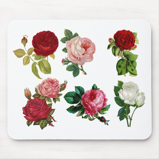 Roses Mouse Mat (Front)