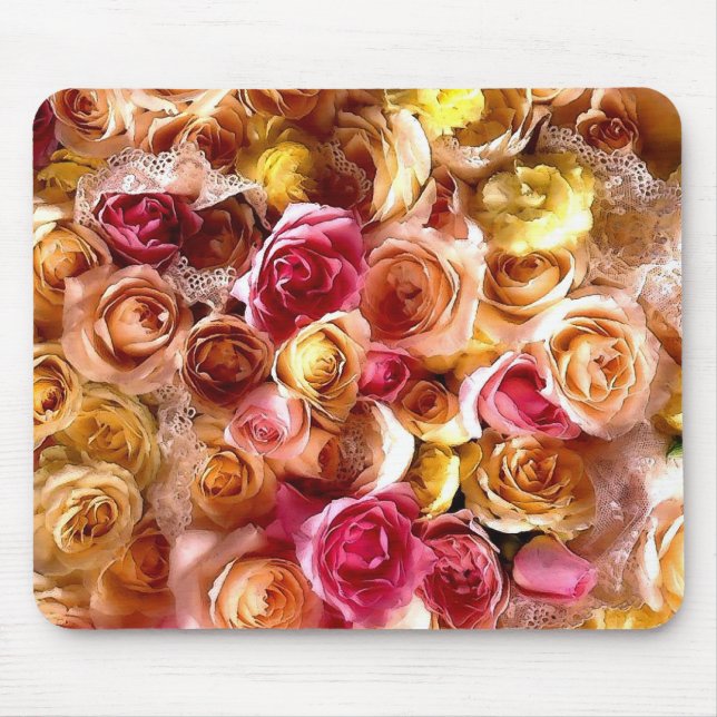 roses mouse mat (Front)