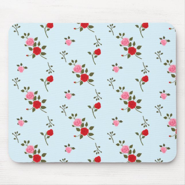 Roses Mouse Mat (Front)
