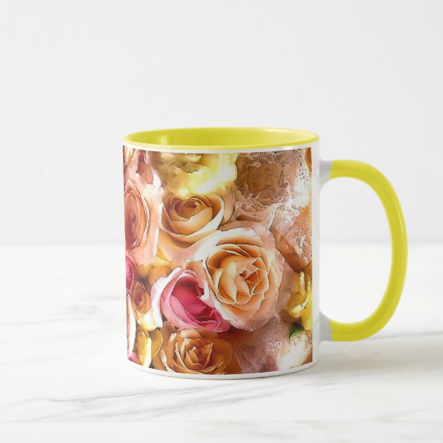 roses mug (Right)