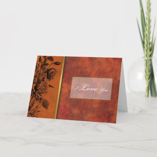 Roses-n- Colours Holiday Card (Front)