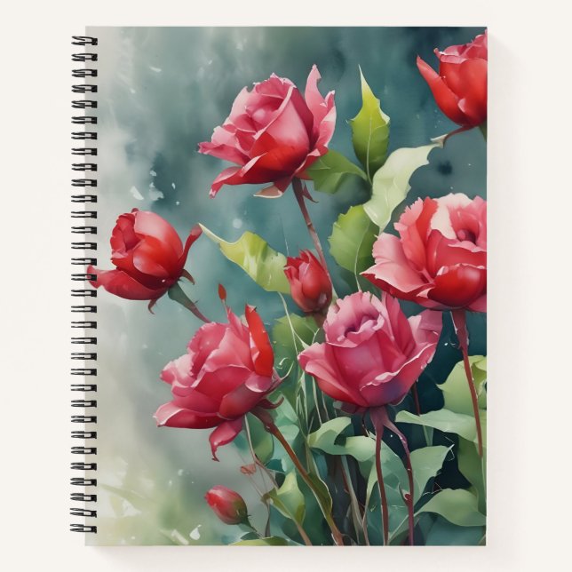 Roses Notebook (Front)