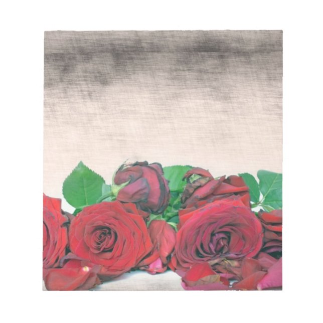 Roses Notepad (Front)
