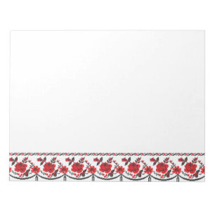 Roses Notepad