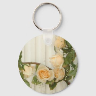 Roses On Column Key Ring