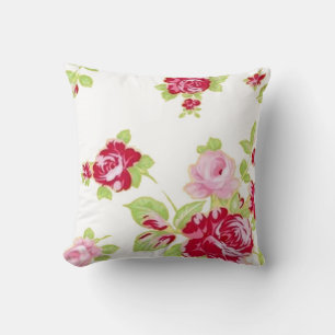 Roses On White Pillow