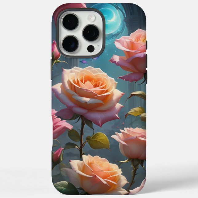 Roses Peachy Pink  Case-Mate iPhone Case (Back)