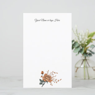 Roses Personalised Stationery