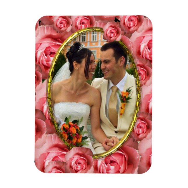 Roses/Photo Magnet (Vertical)
