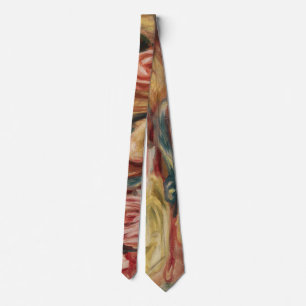 Roses - Pierre-Auguste Renoir Tie