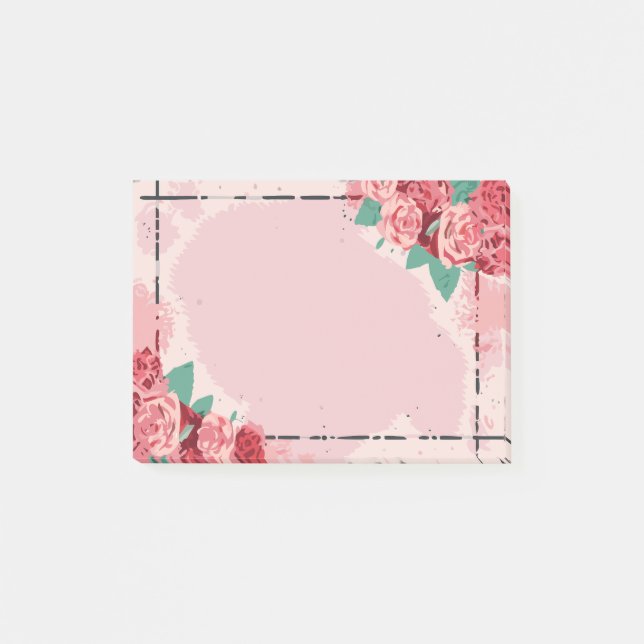 Roses Post-it Notes (Front)