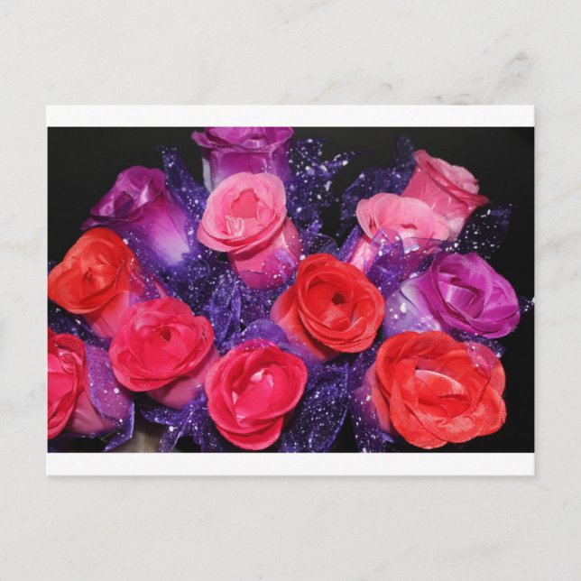 Roses Postcard (Front)
