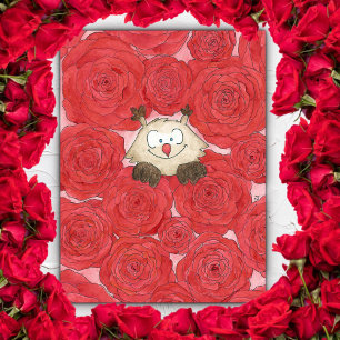 ROSES postcard by Nicole Janes