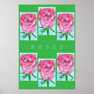 Roses poster