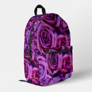 Roses Printed Backpack