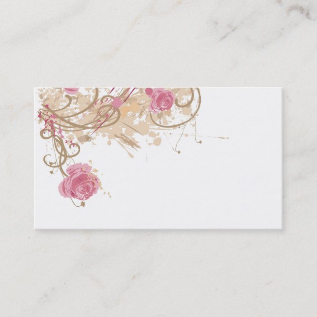 Roses Profile Card (Front)