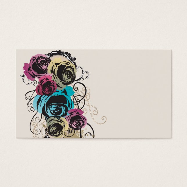Roses Profile Card (Front)
