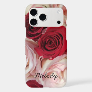 Roses red and pink blooms photo