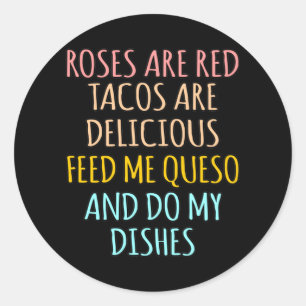 Roses Red Valentine Romantic Valentines Day Couple Classic Round Sticker