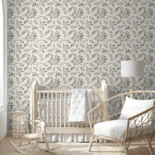 Roses, romantic floral wallpaper