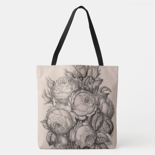 Roses & Rosebuds 02 Tote Bag (Front)
