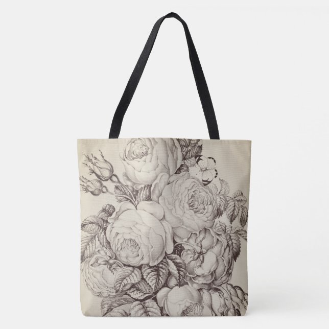 Roses & Rosebuds 03 Tote Bag (Front)