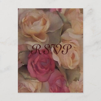 Roses, RSVP Card