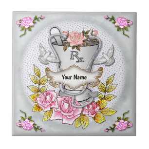 Roses RX Mortar Pestle Tile