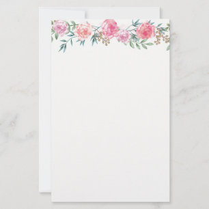 Roses Stationery Paper